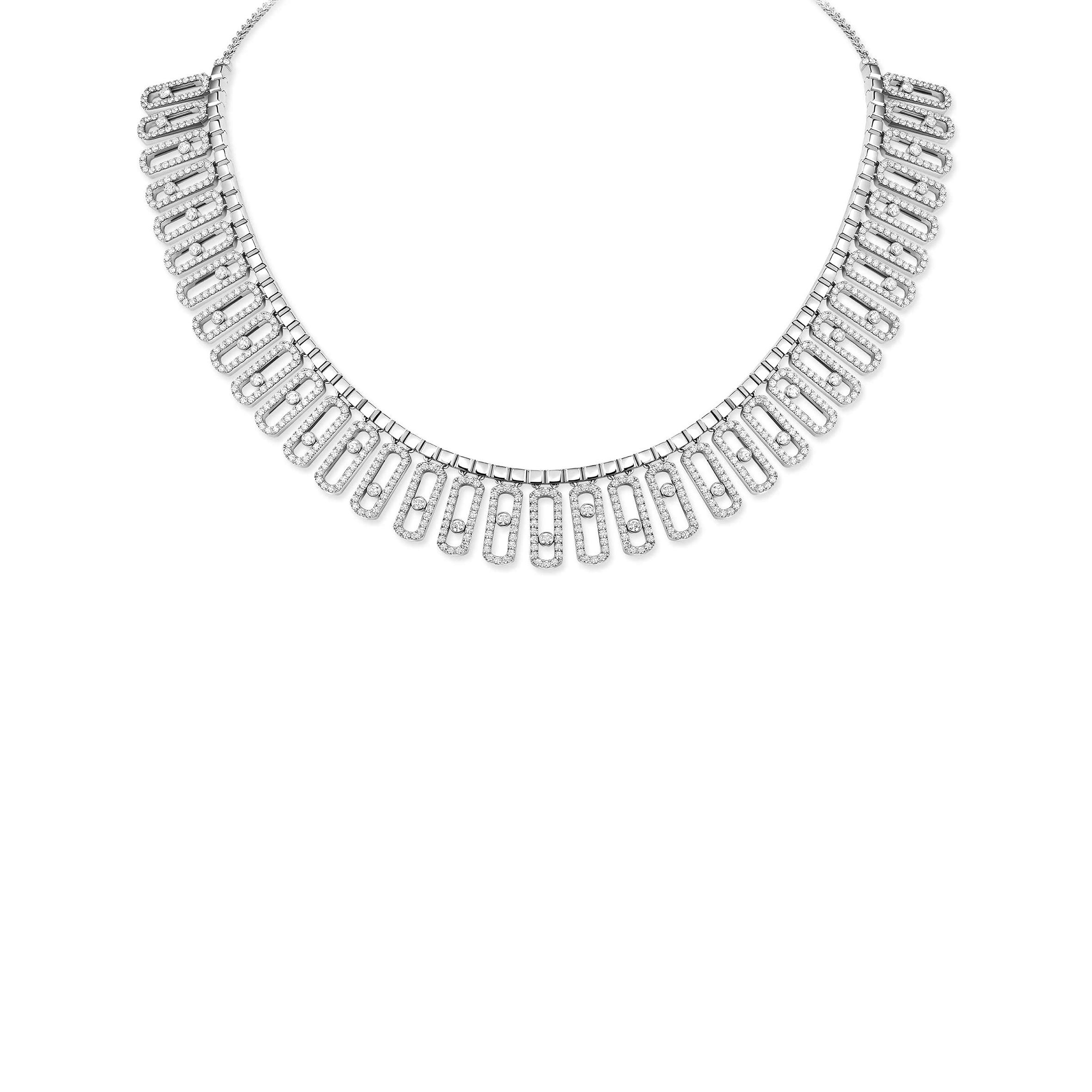 Mes1kaa move iconica pavÉ necklace 12699